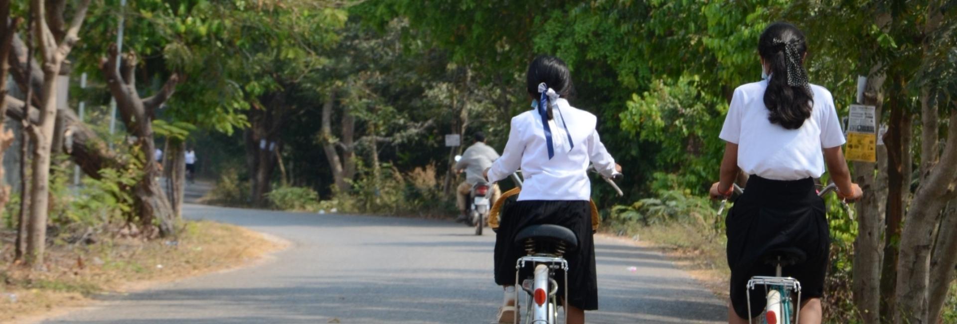 Buy 50 Bikes for Disadvantaged Girls in Rural Cambodia
