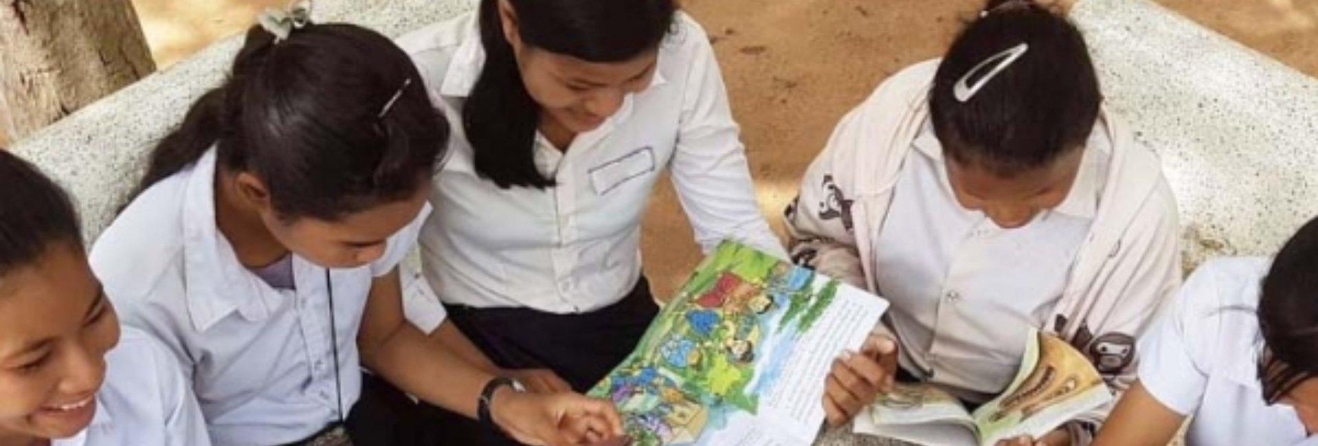 Provide 350 Library Books to Rural Villages in Cambodia