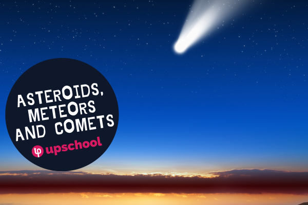 Asteroids meteors comets